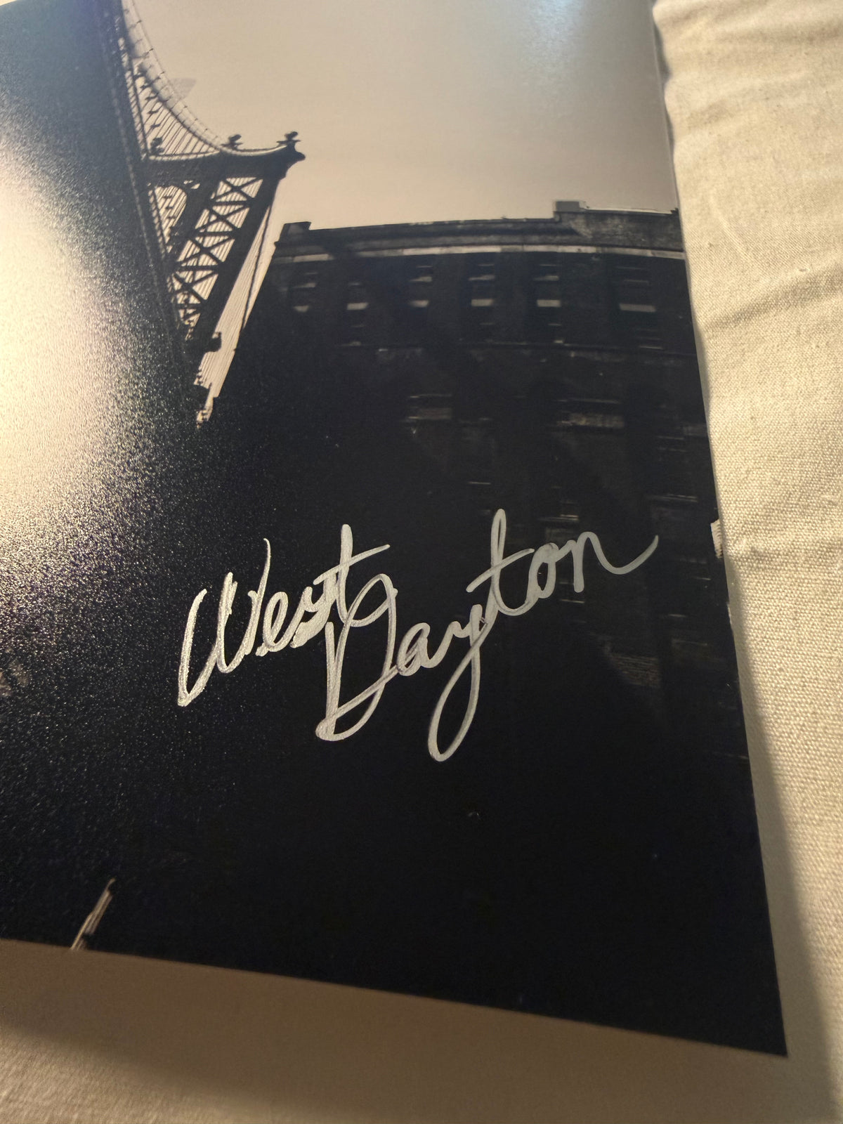 Under the Bridge (EIN) — Signed Print