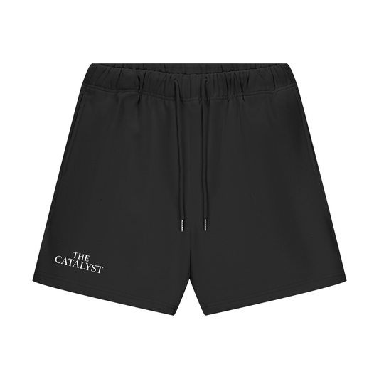 The Catalyst Fleece Shorts (ITSWY) — Black / Charcoal