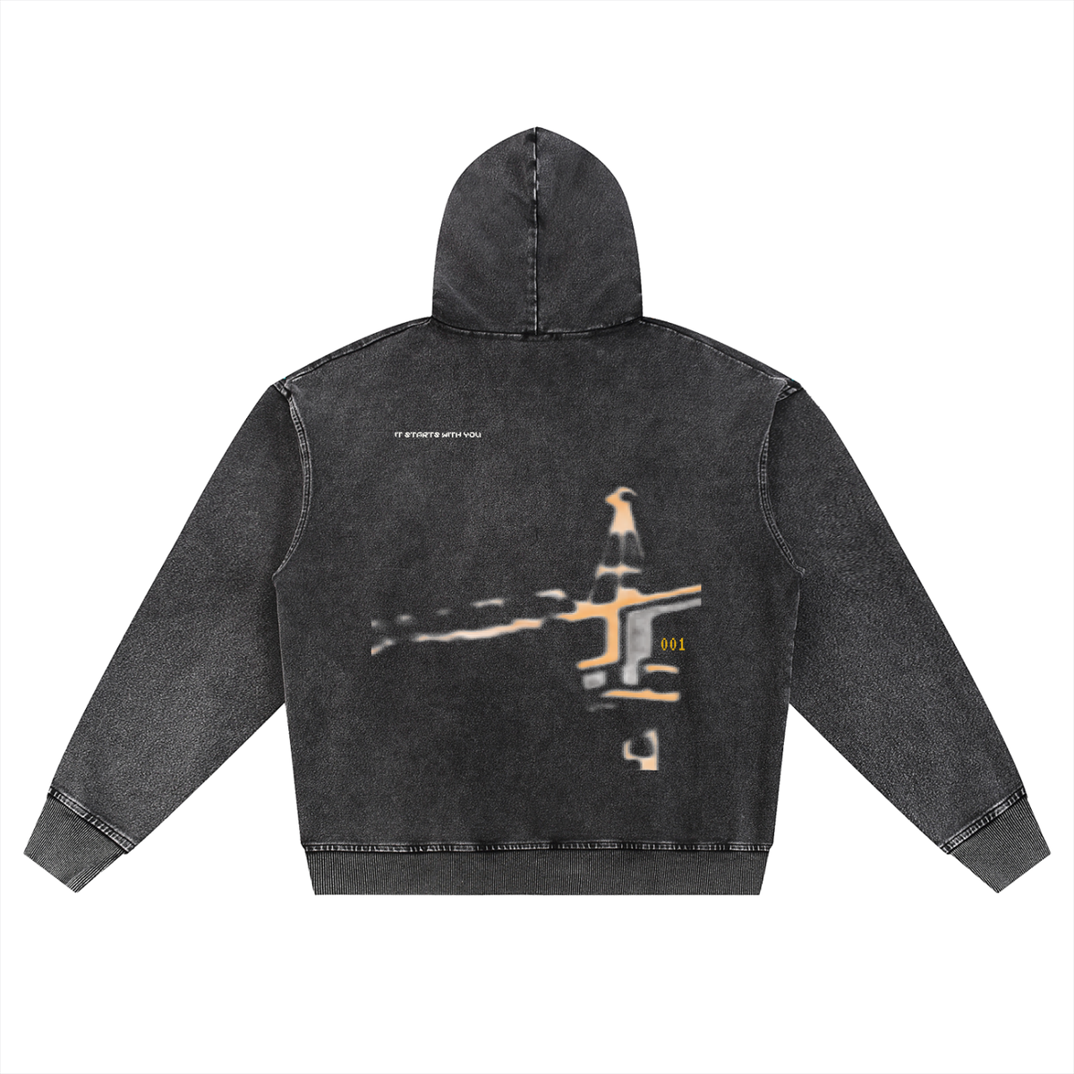 The Catalyst Snow Wash Zip Hoodie (ITSWY)