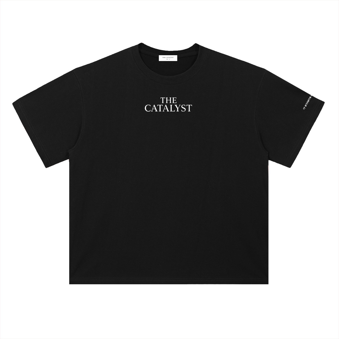 The Catalyst Core Tee — Black