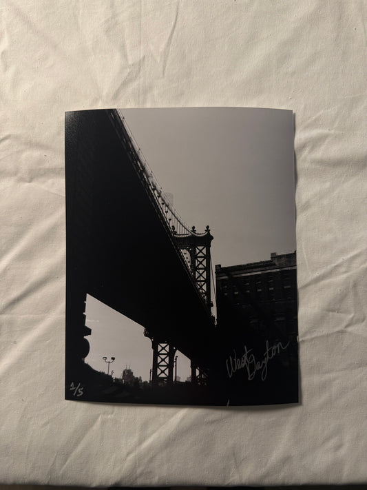 Under the Bridge (EIN) — Signed Print