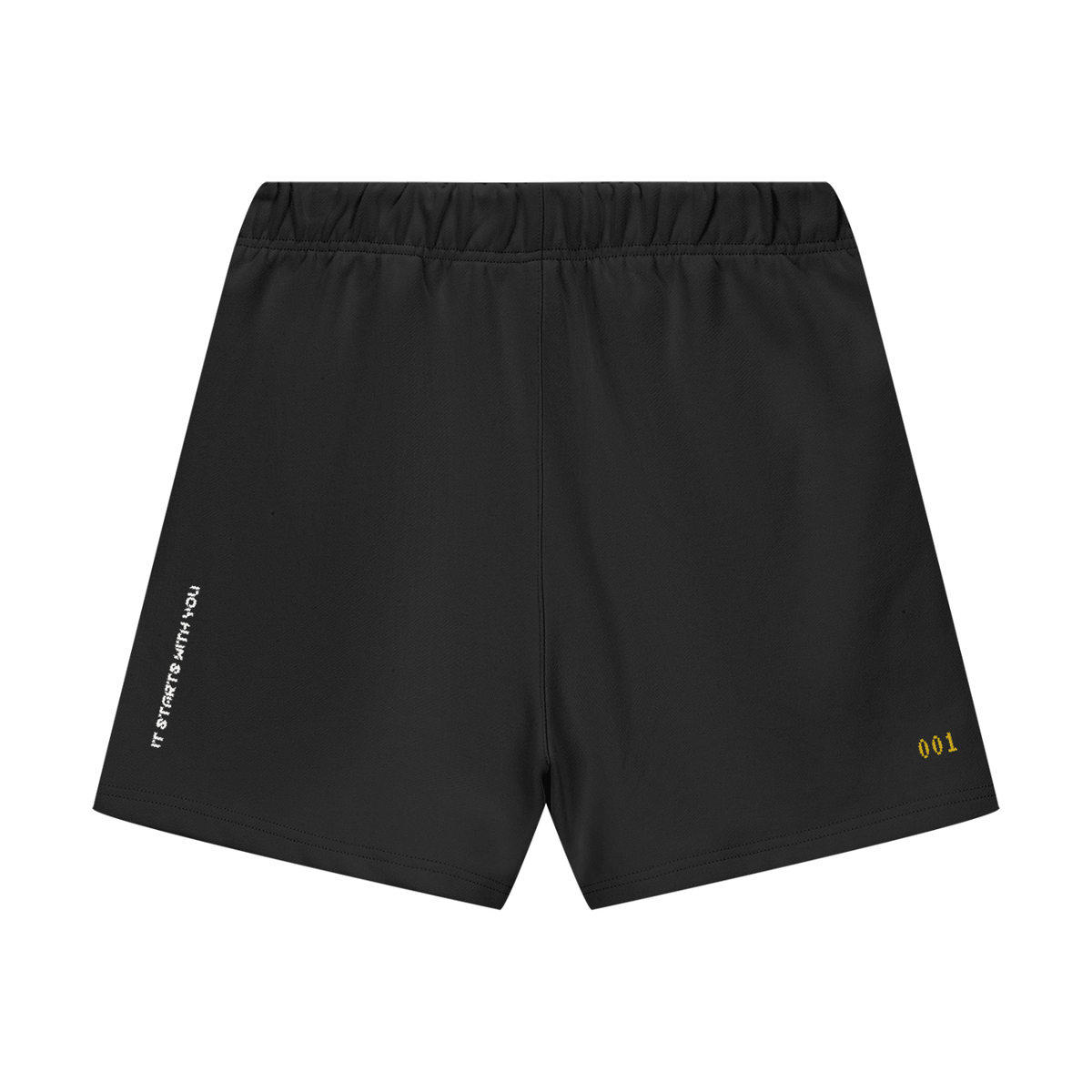 The Catalyst Fleece Shorts (ITSWY) — Black / Charcoal