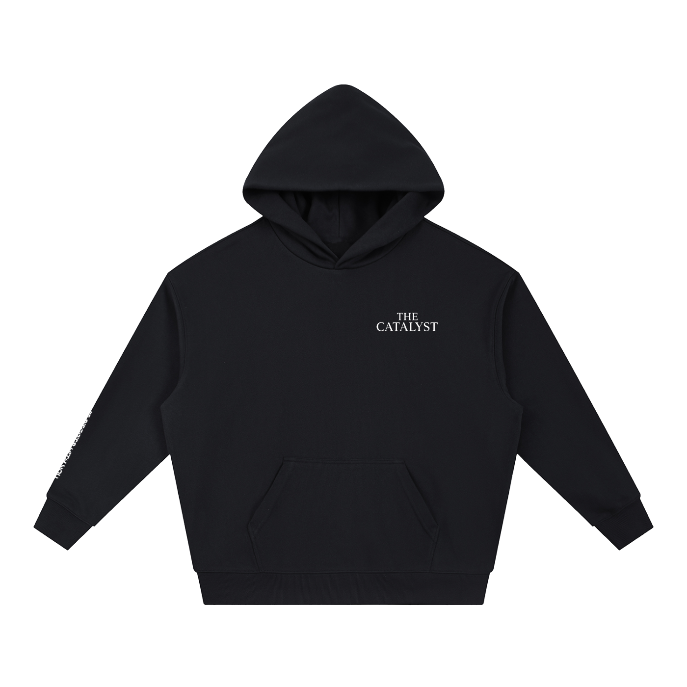 The Catalyst Core Hoodie — Black