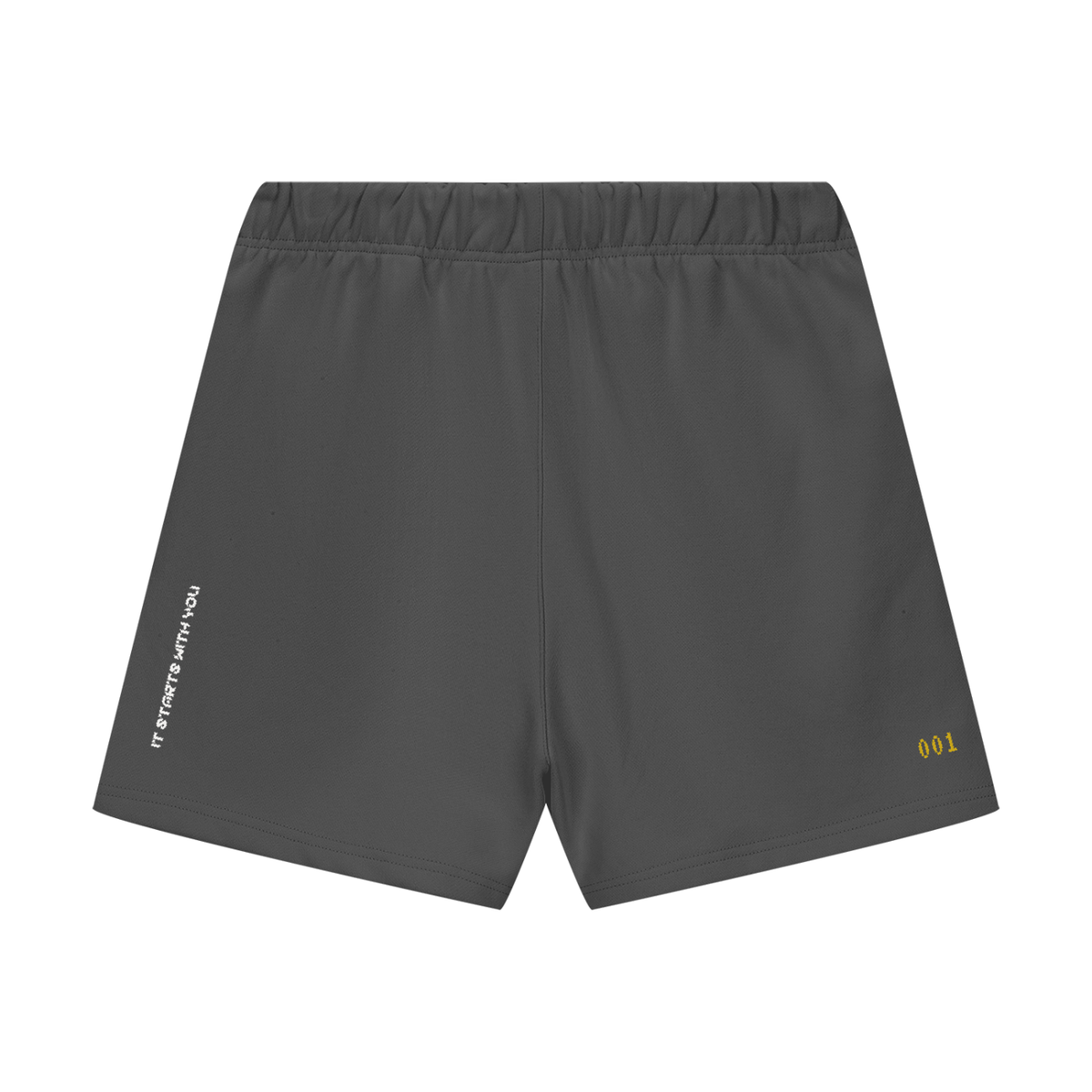 The Catalyst Fleece Shorts (ITSWY) — Black / Charcoal