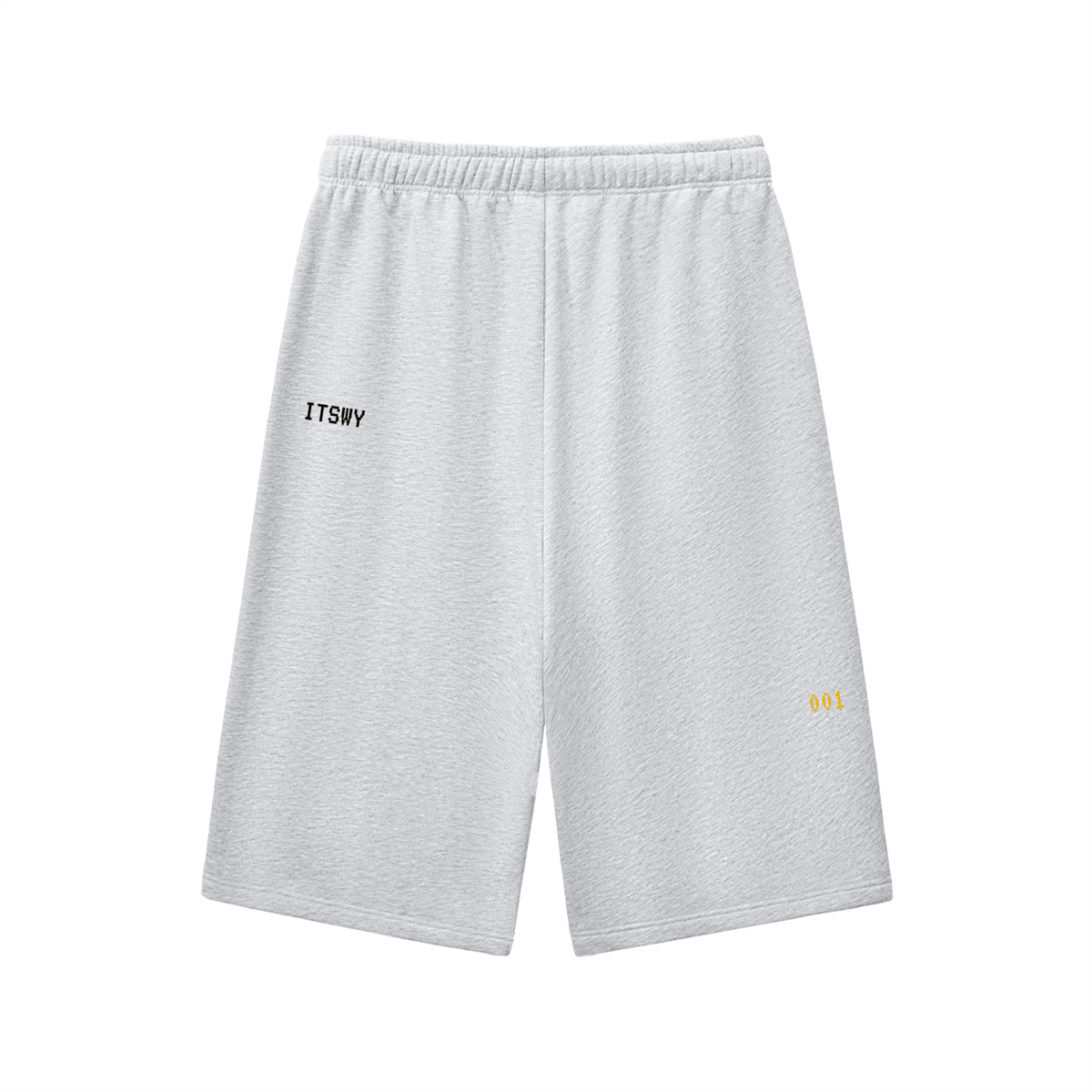 The Catalyst Three-Quarter Sweatshorts — Gray